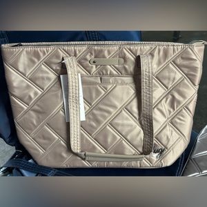 Lug Skyliner Tote Bag (Sand Taupe) NWT